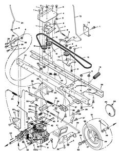 Part Location Diagram of 92291601 Murray DISCONTINUED